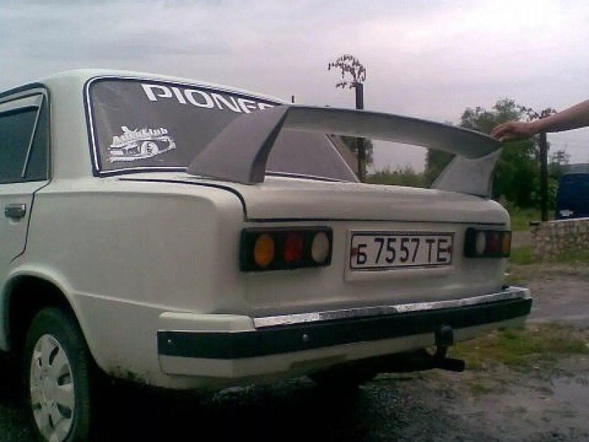 Спойлер на ВАЗ 2101