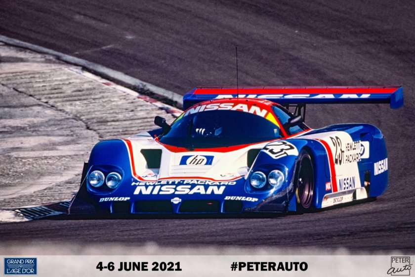 Nissan r89c Race car