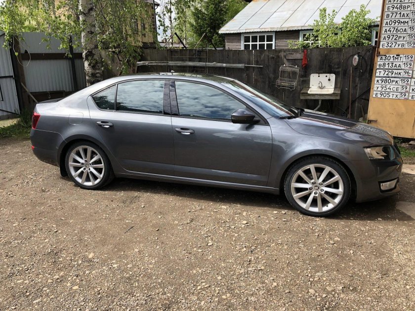 Skoda Octavia a7 r18 45 профиль