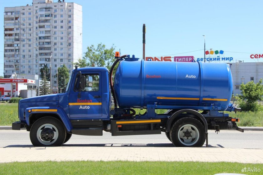 ГАЗ 3309 бочка