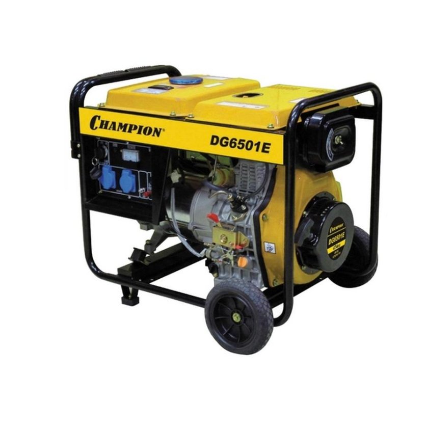 Дизельный Генератор Champion dg6501e 5000 Вт