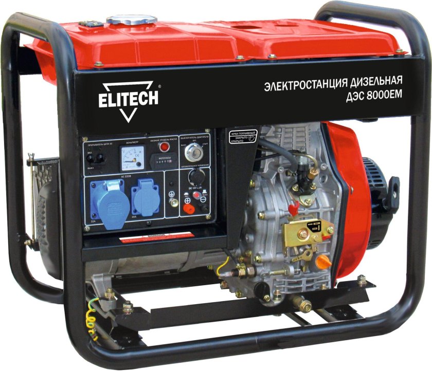 Elitech 179861 ДЭС 8000ем