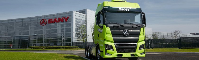 Магистральный тягач sany