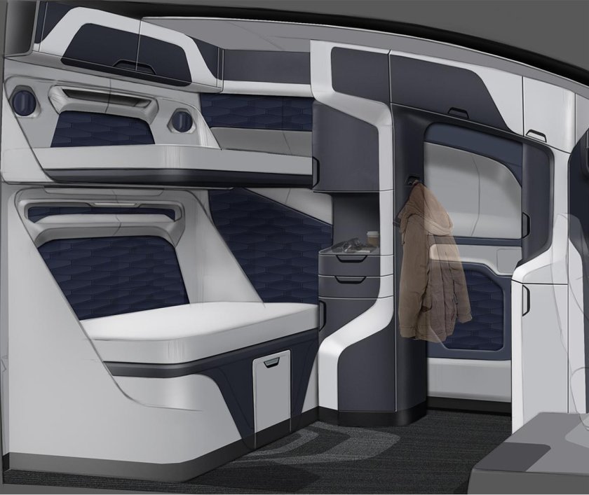 Tesla Semi кабина