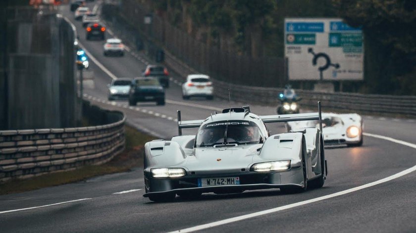 Le mans porsche