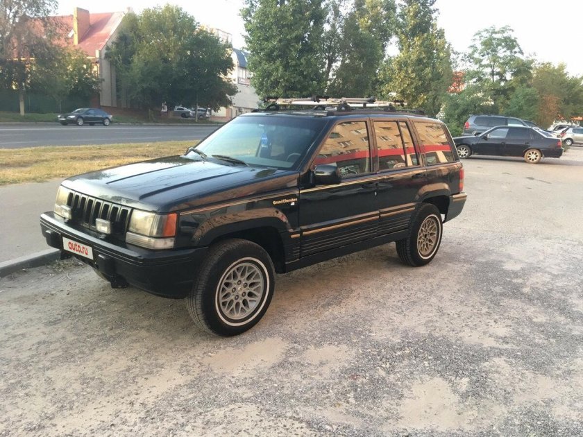 Jeep Grand Cherokee 1993 черный