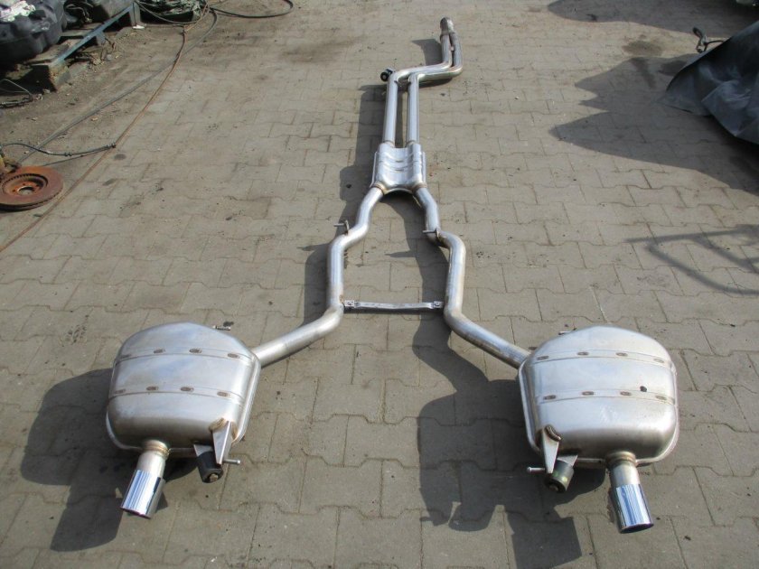 Выхлопная система BMW f10 535