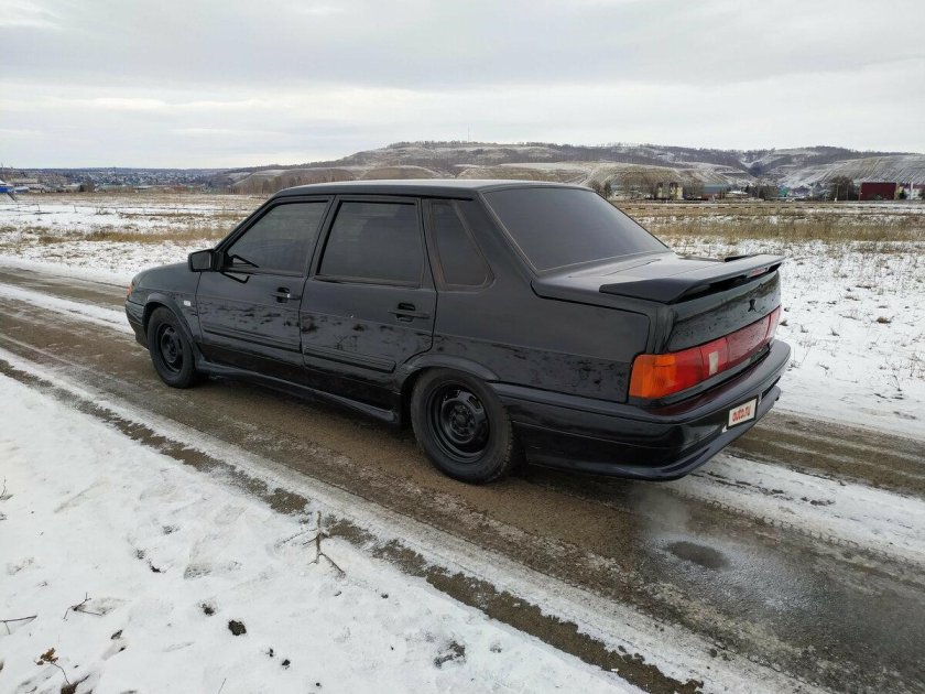 Лада 2115 черная