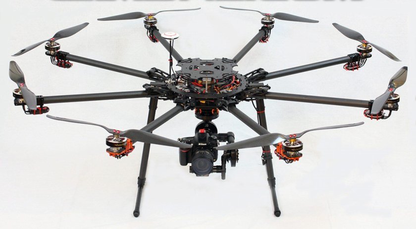 Коптер с 3 винтами