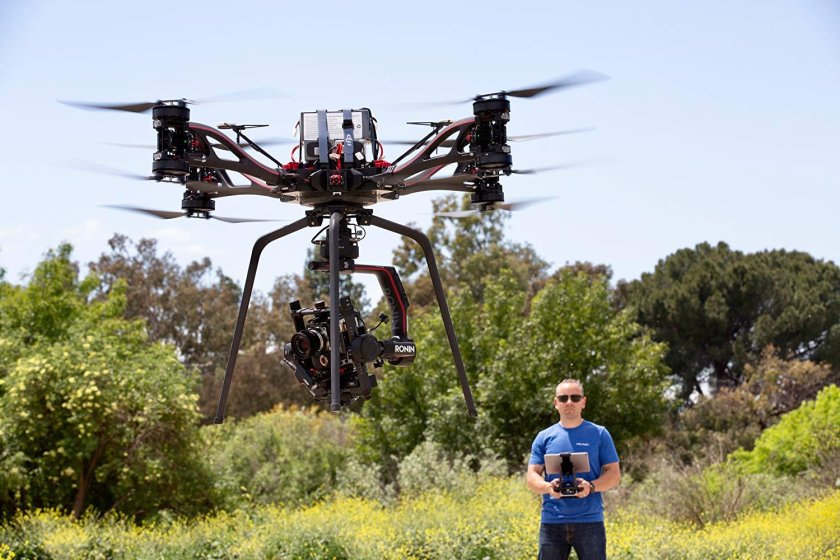 Октокоптер для человека