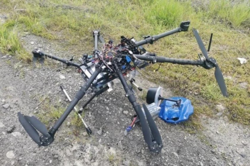 Коптер баба Яга квадрокоптер