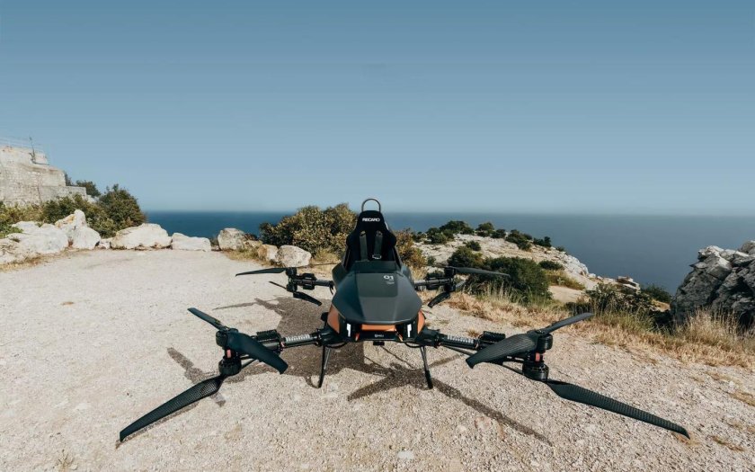 Восьмивинтовой коптер