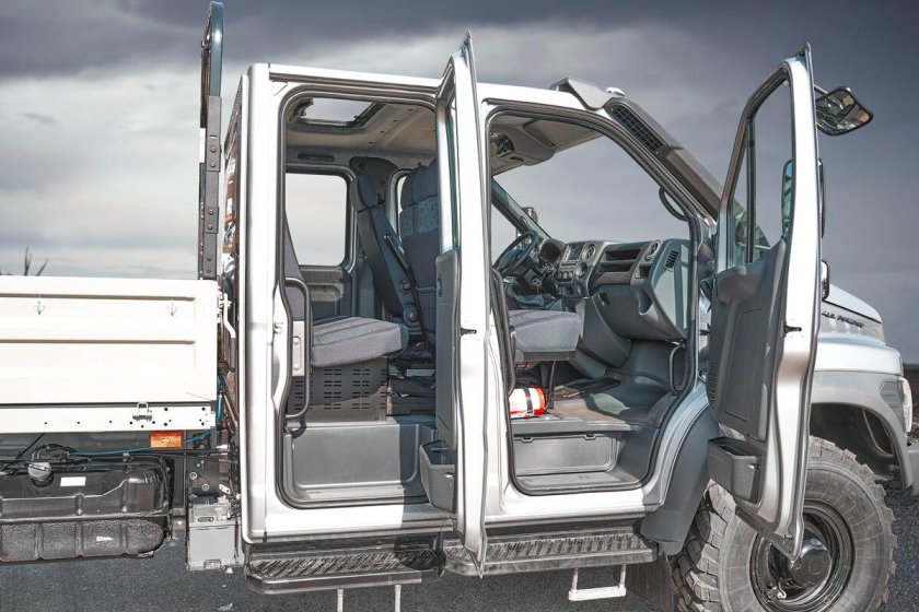 Садко Некст двухрядная кабина