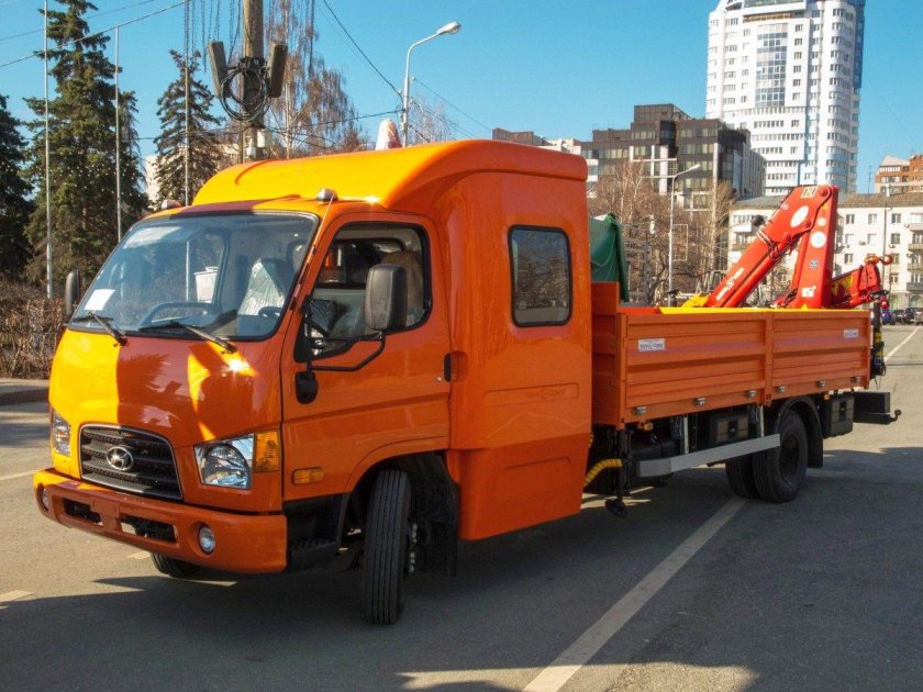 Hyundai HD 78 двухрядная кабина