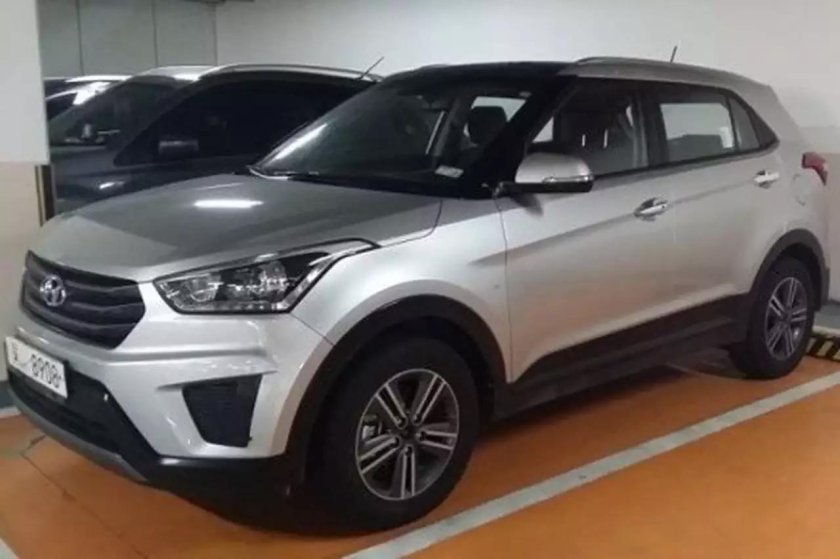 Hyundai Creta серебристый металлик