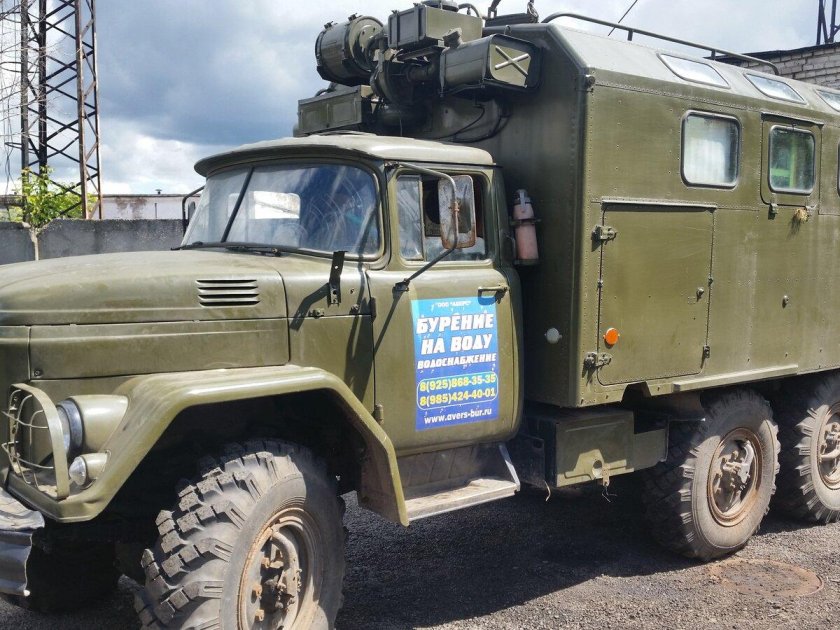 ЗИЛ 131 военный с кунгом