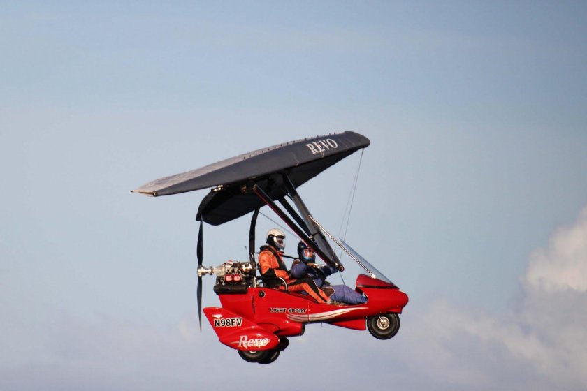 Самодельный дельтаплан с мотором