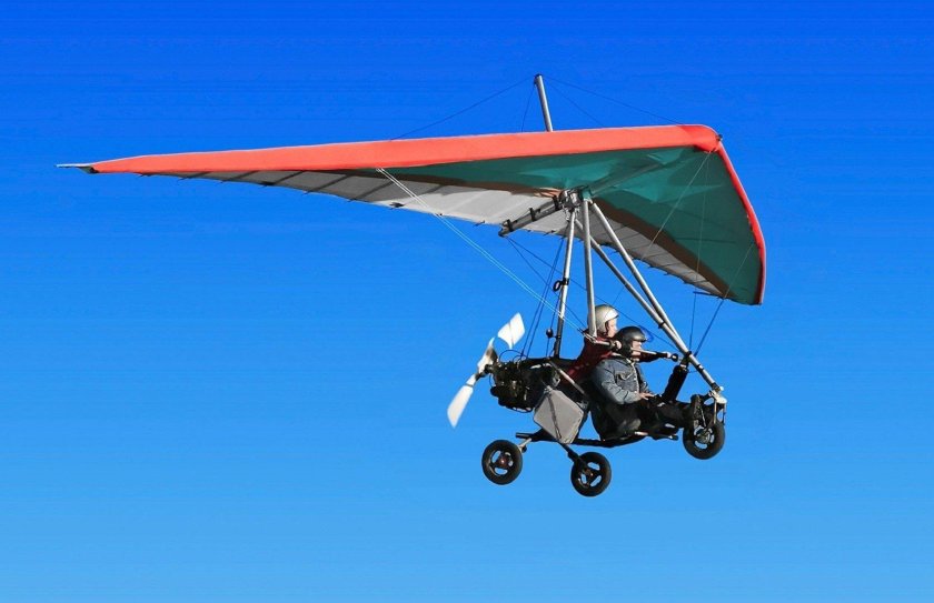 Мотодельтаплан биплан
