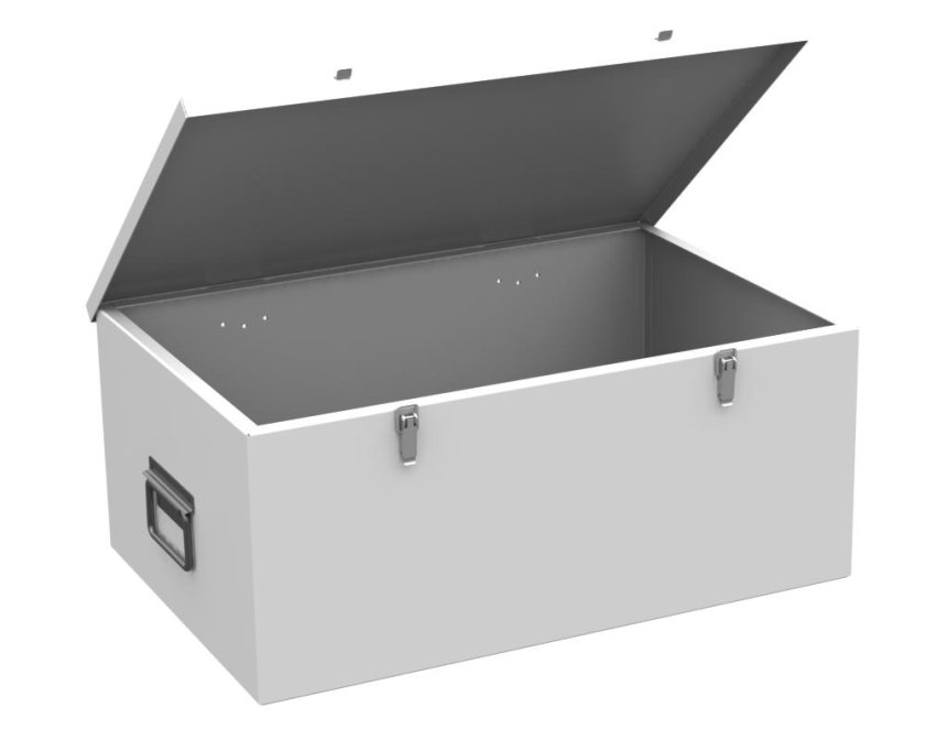 Ящик металлический 500x300x240