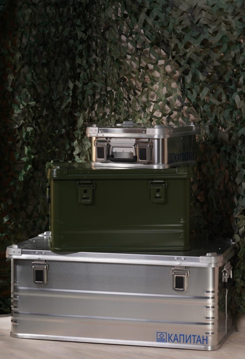 Ящик алюминиевый