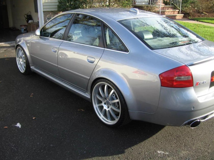 Ауди а6 с5 серебристый седан