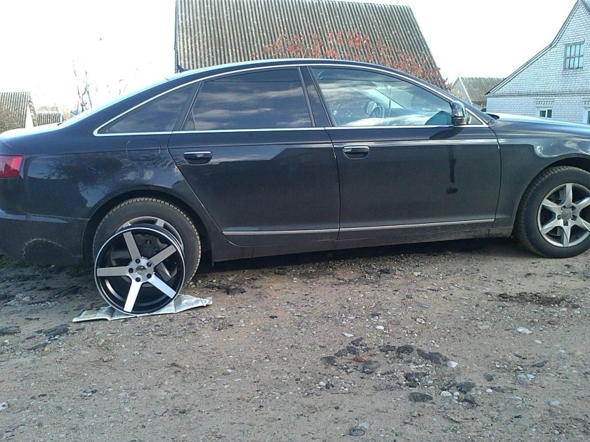 Audi a6 r17 Воссен