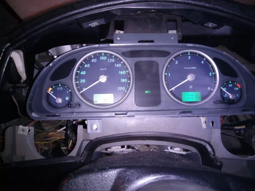 Соболь с новой приборкой