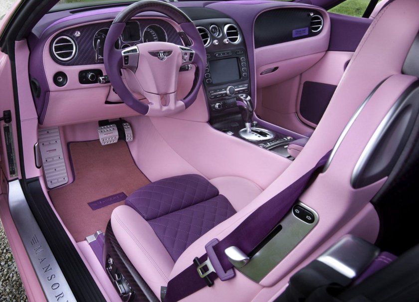 Салон Бентли алькантара