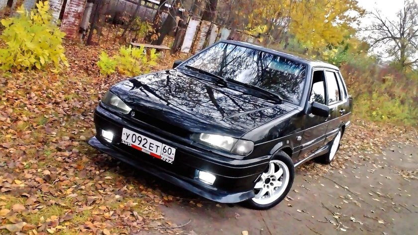 Лада 2115 черная