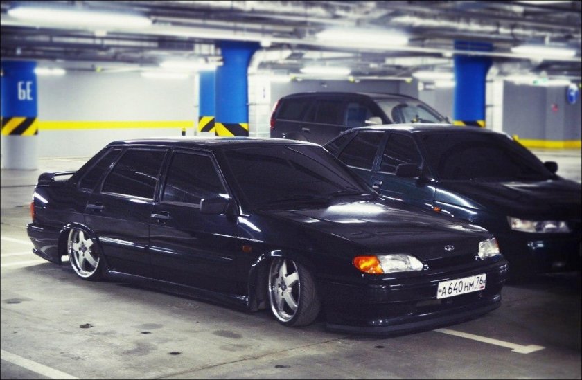 ВАЗ 2115 БПАН черная