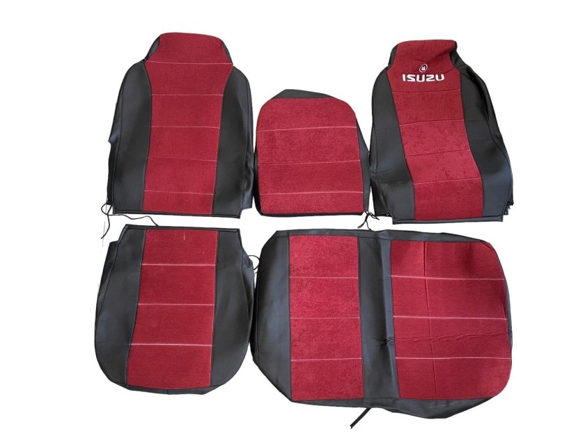 Чехлы "Airline" "RS-2k" универс., передн./задн.(9 предм.), полиэстер, черн./сер.