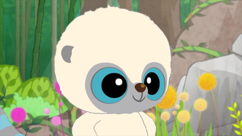 Мультфильм лемур Юху