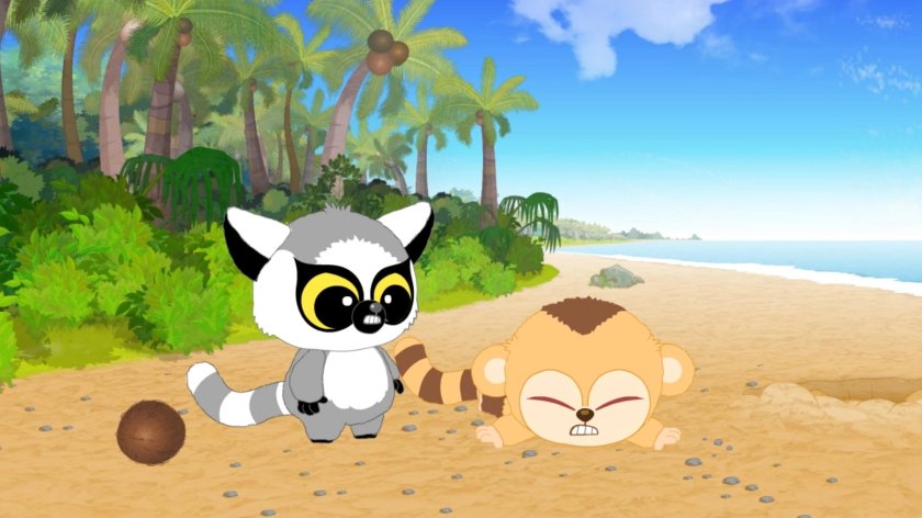 Юху и его друзья в плену у павианов