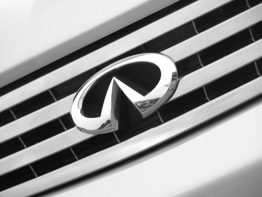 Эмблема чери и Инфинити