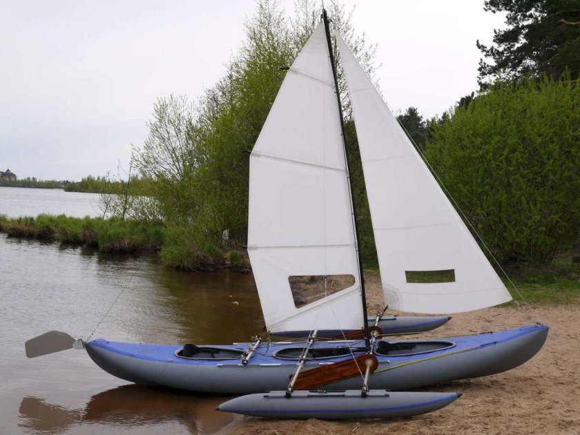 Викинг 4.7 парусный тримаран