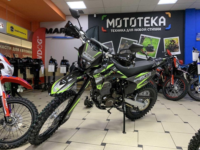 Мотоцикл эндуро Regulmoto Sport-003 PR черныеэй