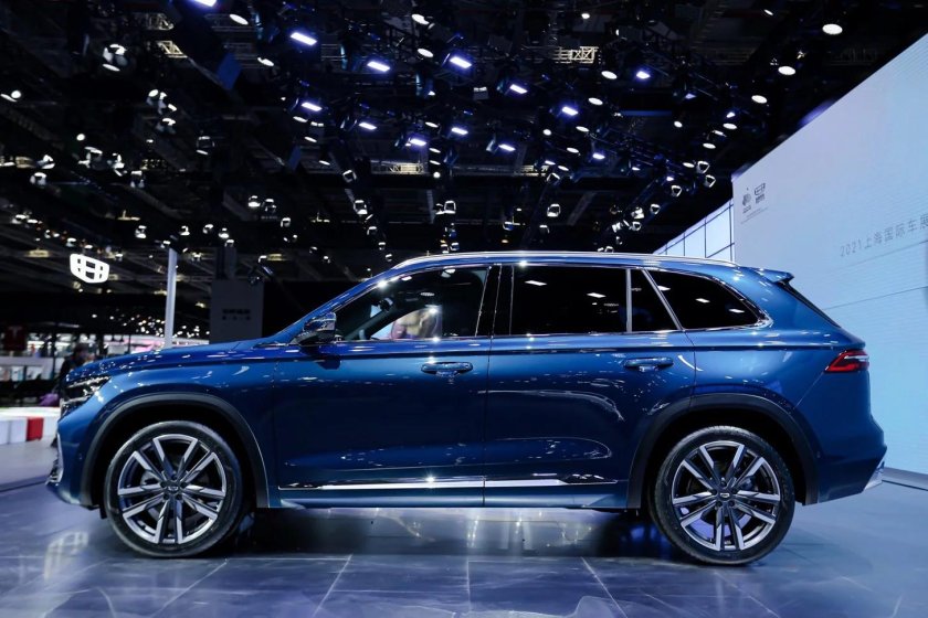 Новый Geely kx11