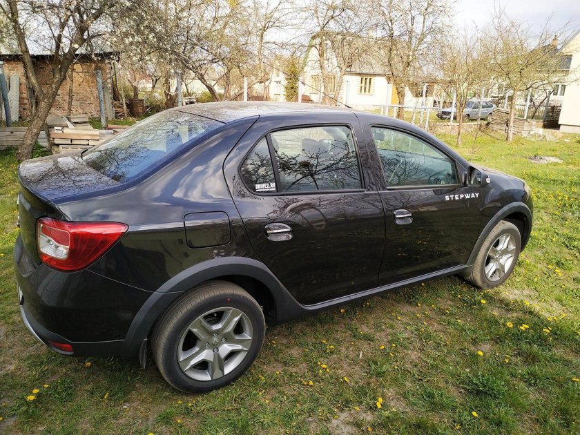 Рено Логан степвей черный