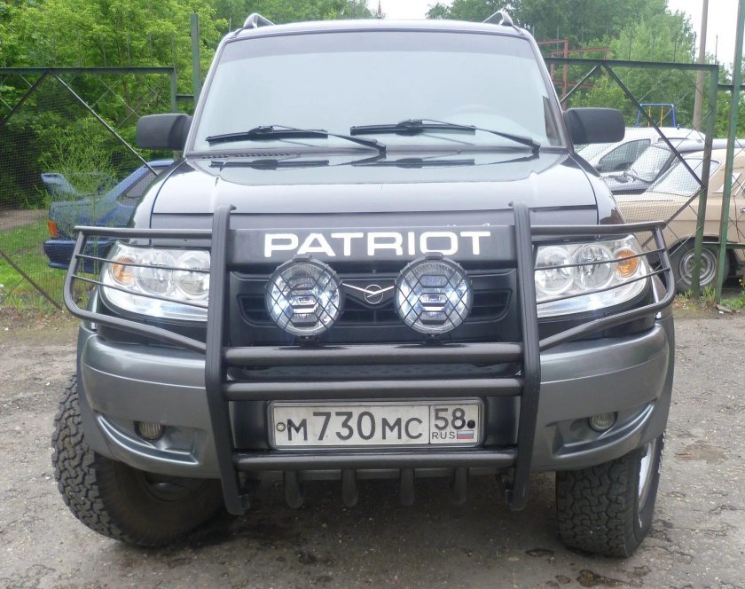 Кенгурятник УАЗ Патриот 2011