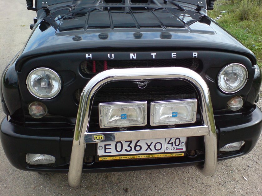 Кенгурятник на УАЗ 3151