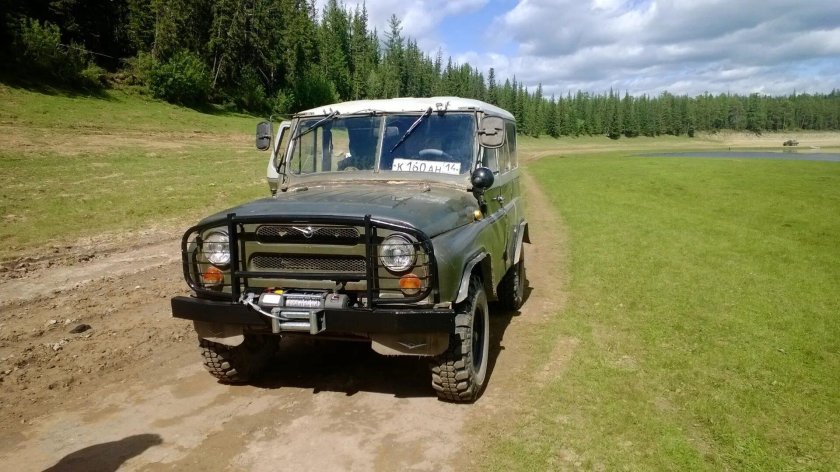 Родной кенгурин УАЗ 469