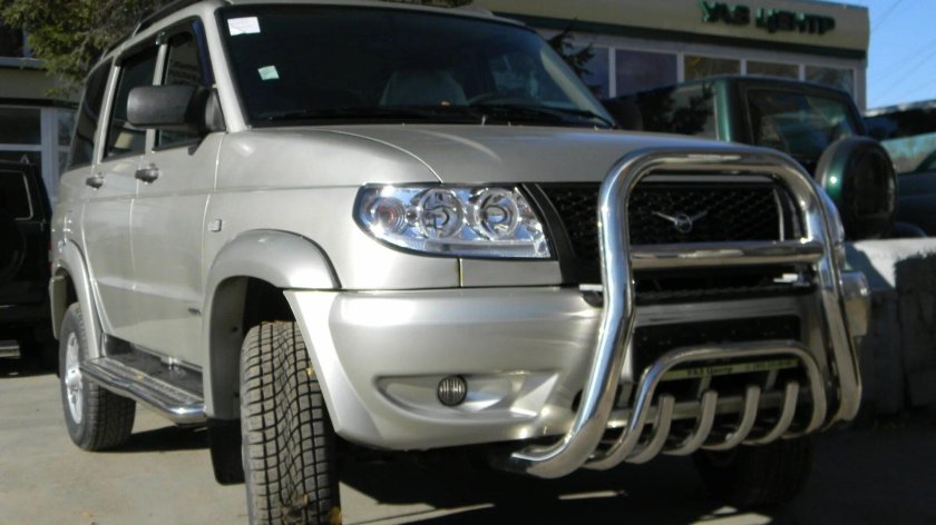 Кенгурятник УАЗ Патриот 2011