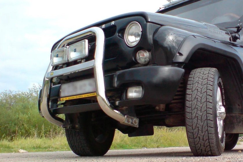 Кенгурин УАЗ Хантер