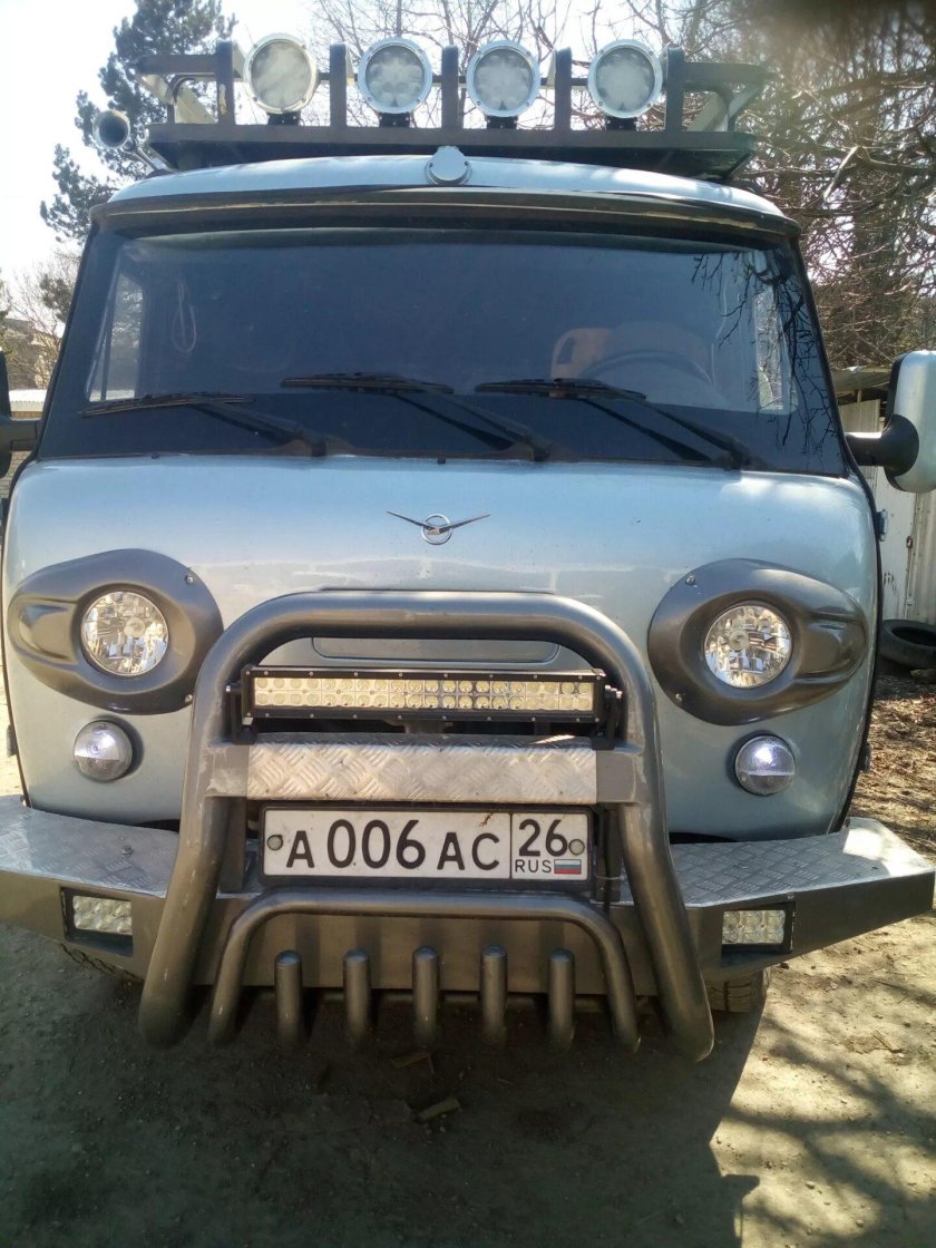 УАЗ Буханка с кенгурятником