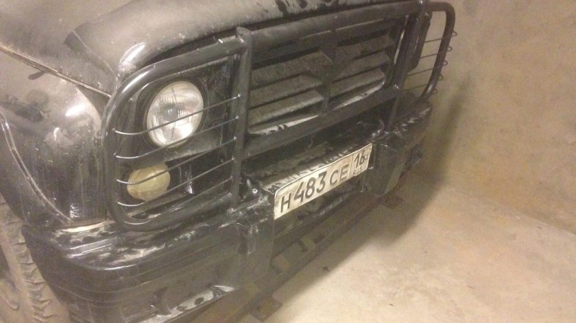 Заводской кенгурятник УАЗ 3151