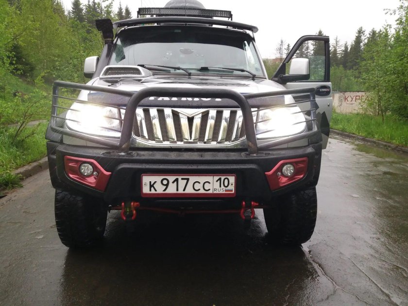 Кенгурятник УАЗ Патриот 2011