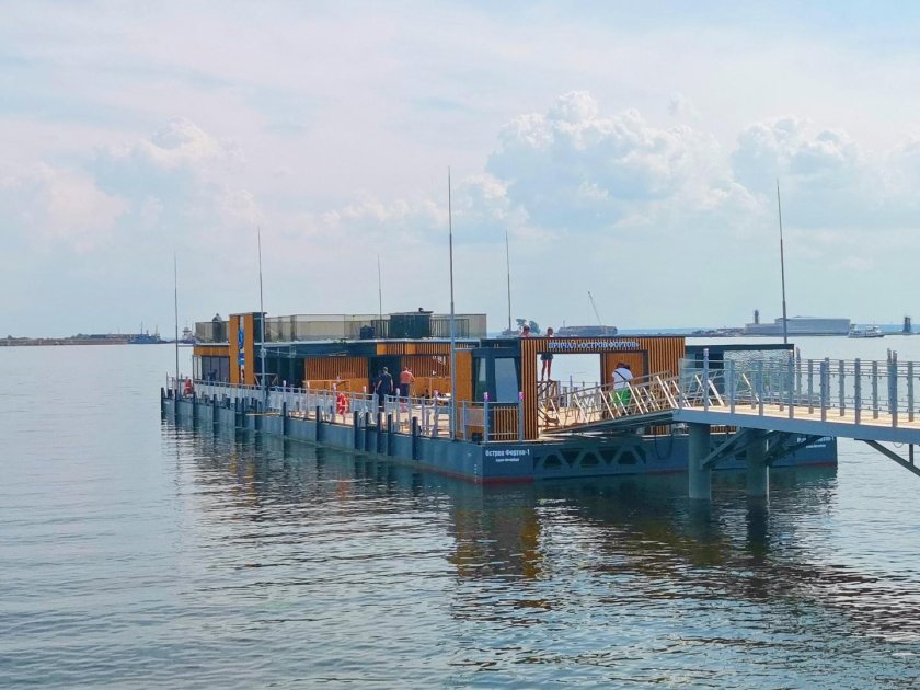 Причал остров Фортов, Кронштадт