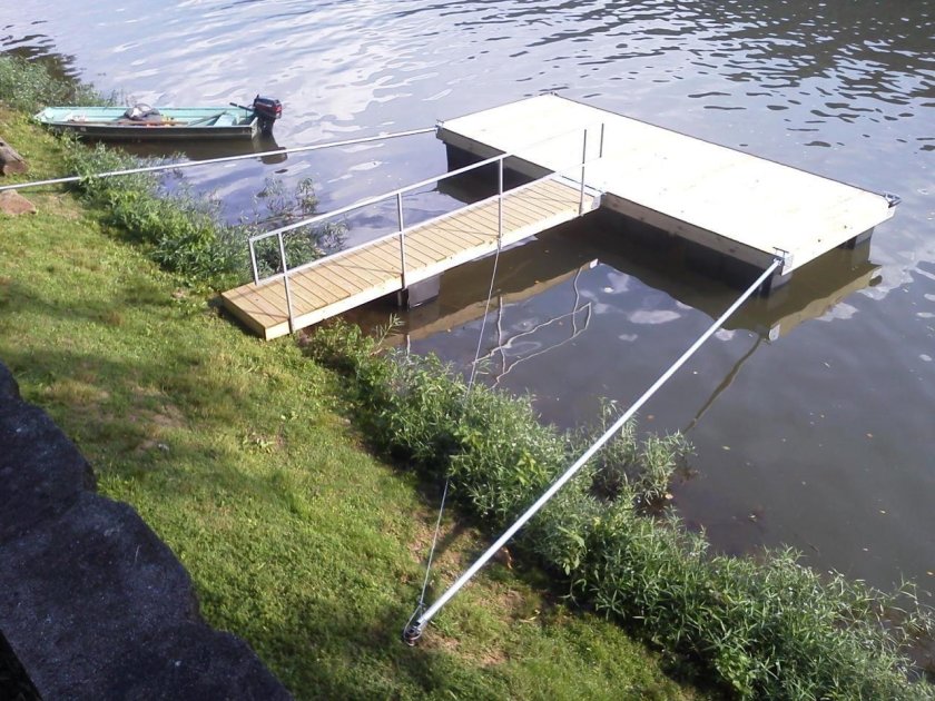 Причал Пирс понтон