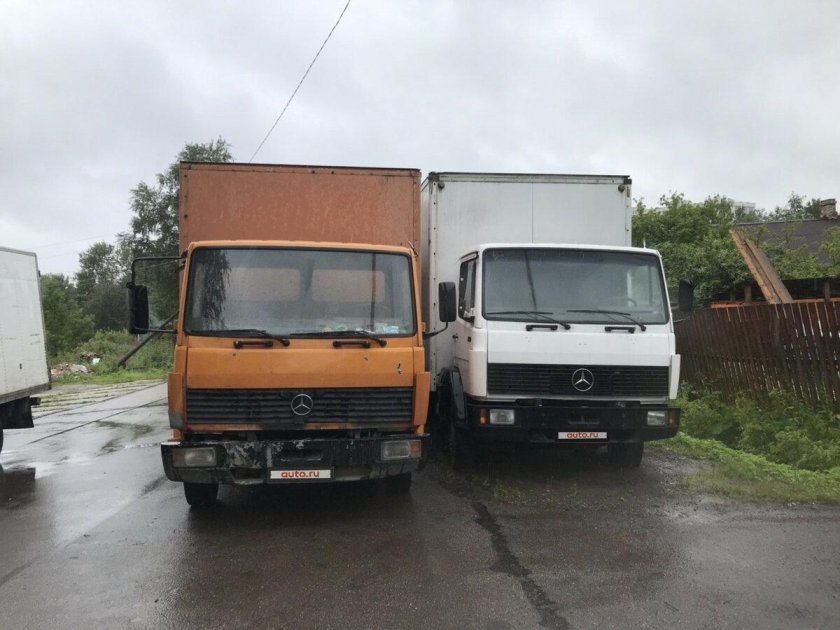 Мерседес Бенц 814 1993 фургон