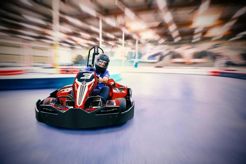 Михаил Густешов картинг